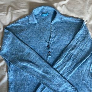 J. McLaughlin linen sweater